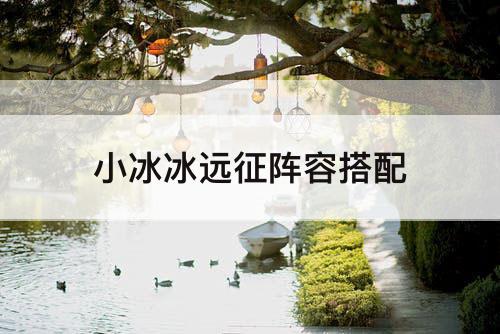 小冰冰远征阵容搭配