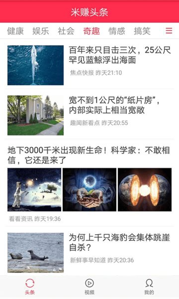 米赚头条最新版  v3.06图2