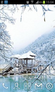 恬静雪景动态壁纸  v1.0图2