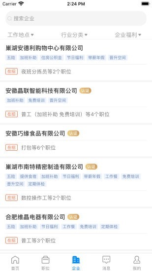 巢湖直聘下载  v1.0.0图1