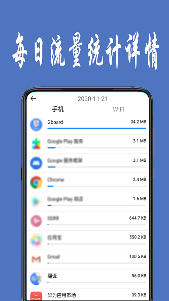 苹果手机wifi流量统计  v1.0.4图2