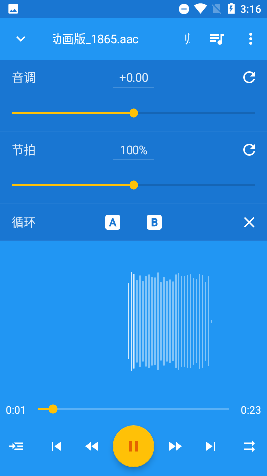 音乐速度调节器中文版免费下载苹果手机  v9.5.3图1