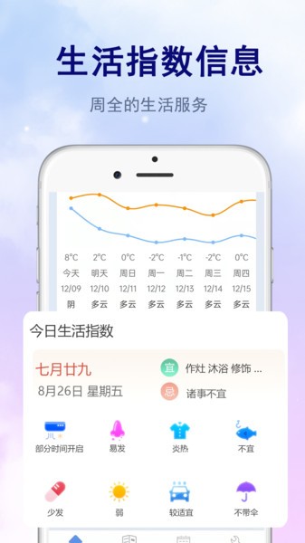 明日天气预报  v2.0.1图1